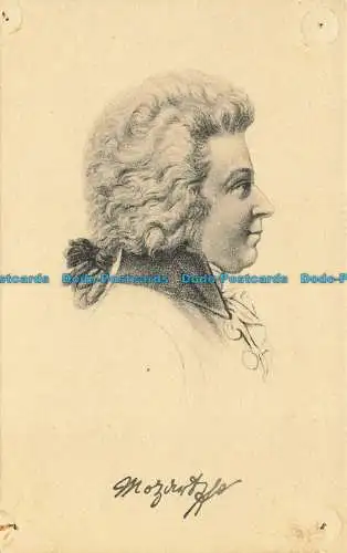 R625576 Wolfgang Amadeus Mozart. Stengel