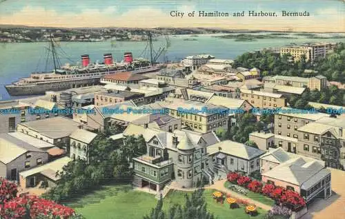 R627401 Bermuda. Stadt Hamilton und Hafen. Yankee Store und Bermuda-Droge. 19