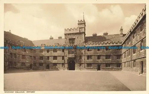 R628097 Oxford. Wadham College. Alfred Savage