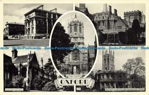 R628116 Oxford. Pembroke College. Multi View