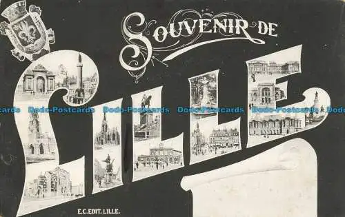 R627473 Souvenir de Lille. E.C