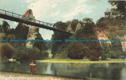 R627474 Paris. Die Buttes. Chaumont. LL. 719