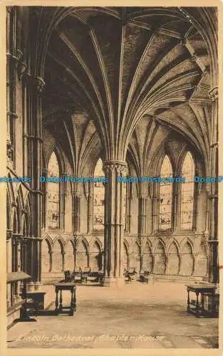 R626436 Lincoln Cathedral. Kapitelhaus. S. Smith