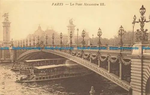 R628148 Paris. Die Alexanderbrücke. III