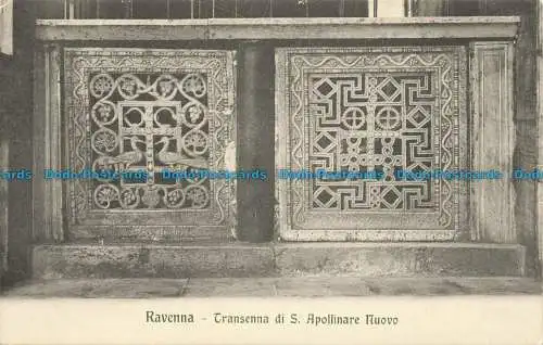 R628156 Ravenna. Traversen von S. Apollinare Neu. L.O