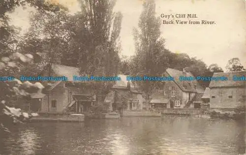 R628814 Guy Cliff Mill. Rückansicht vom Fluss. W.A. Lenton