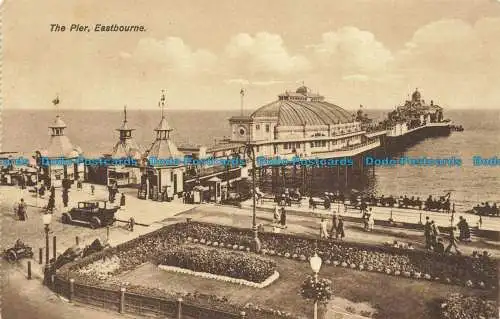 R628189 Eastbourne. Der Pier. Postkarte