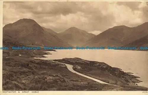 R627531 Abwasser und großer Giebel. Photochrom