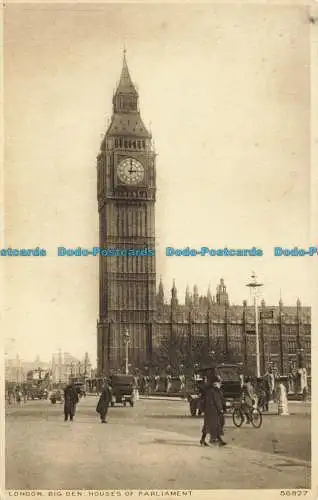 R626492 London. Big Ben. Häuser des Parlaments. Photochrom