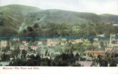 R628841 Malvern. Die Stadt und die Hügel