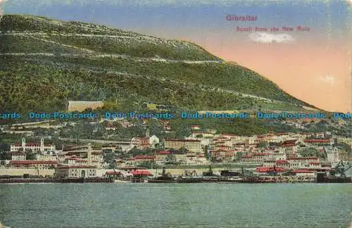 R628246 Gibraltar. Südlich vom neuen Maulwurf. V.B. Cumbo