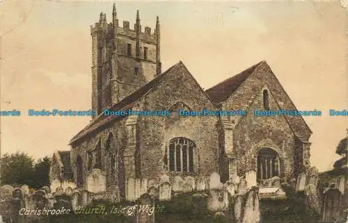 R628887 Isle of Wight. Carisbrooke Kirche. Pfauenserie. Nein. 1549. P