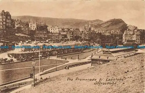 R627579 Ilfracombe. Die Promenade Fr. Schlussstein. J. Welch