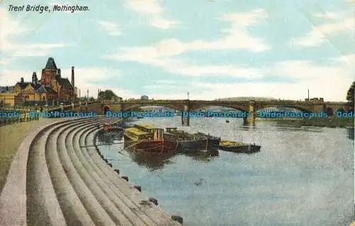 R628263 Nottingham. Trent Bridge. Postkarte