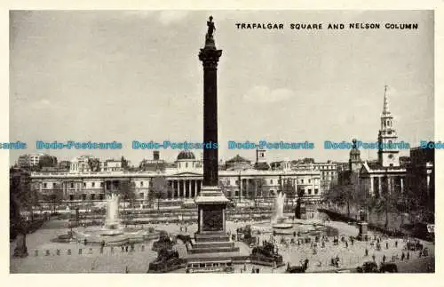 R627587 Trafalgar Square und Nelson-Säule. Serie Phototone Nr. 38