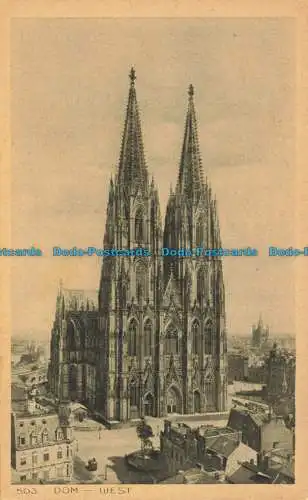 R626570 Koln. Dom. West. Karl Rud. Bremer. Nein. 503