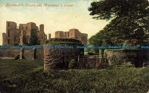 R628275 Kenilworth Castle und Mortimer Tower. Valentine Serie