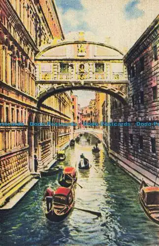 R626591 Venedig. Seufzerbrücke. A. Kroketten