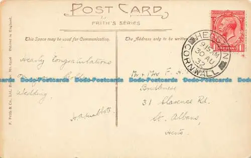 R627615 Die Eidechse. Kynance Cove. F. Frith. Nein. 6776. 1932