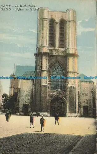 R626603 Gent. Kirche St. Michael. Postkarte