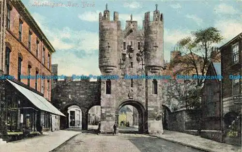 R628313 York. Micklegate Bar. Valentine Serie