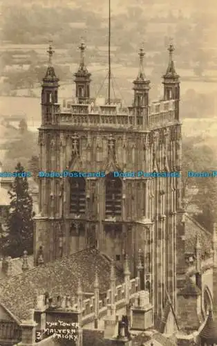 R626623 Malvern Priory. Der Turm. Die Cambria-Serie. W. A Call. Die Grafschaft Stu