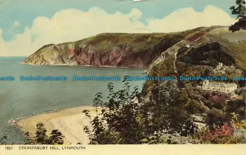 R627648 Lynmouth. Countisbury Hill. Dearden und Wade. 1959