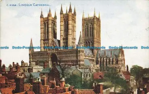 R628327 Lincoln Cathedral. Das Photochrom. Celesque Serie