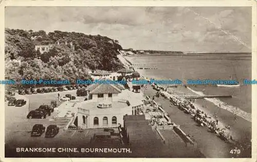 R627655 Bournemouth. Branksome China. Postkarte