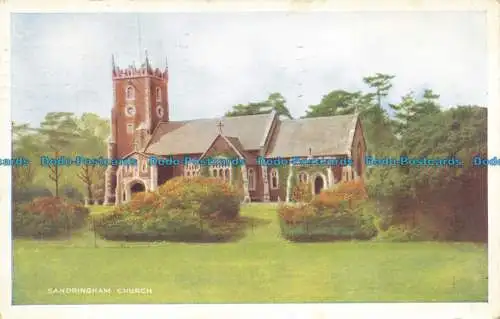 R627667 Sandringham Church. H. Beschichtungen. Nene Serie. Ein mehrfarbiges Aquarell. 19