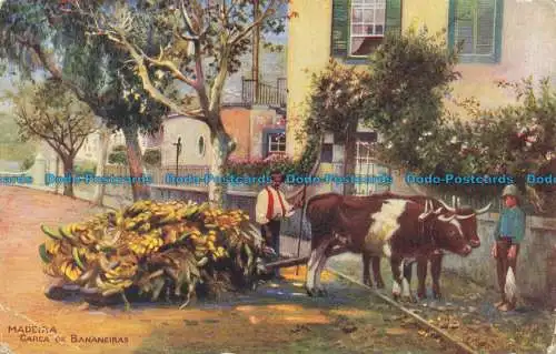 R628974 Madeira. Kadaver aus Bananeiras. Tuck. R.M.S.P. und P.S.N.C. Postkarte