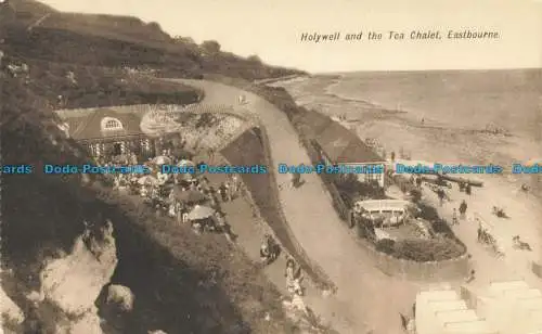 R628359 Eastbourne. Holywell und das Tee-Chalet