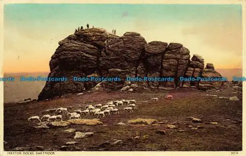 R628360 Dartmoor. Haytor Rocks. Harvey Barton. 1954