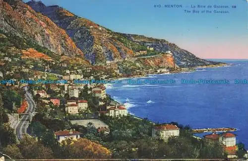 R627688 Menton. Die Bucht des Garavans. Hostan und Munier