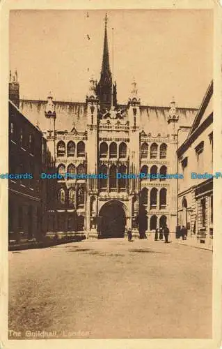 R626667 London. Die Gildenhalle. Postkarte