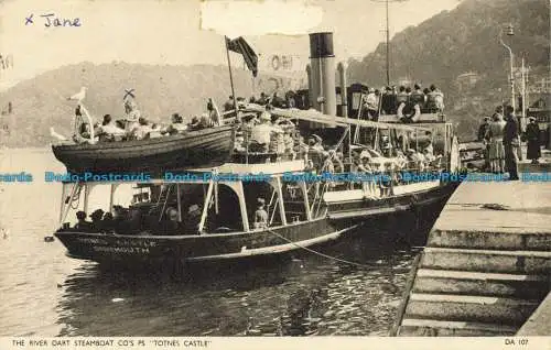 R627698 The River Dart Steamboat Co s PS Totnes Castle. Jarrold