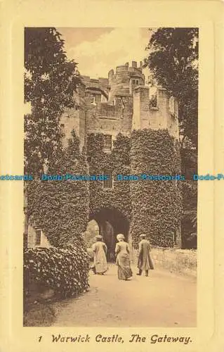 R626676 Warwick Castle. Das Gateway. Die Fine Art Serie