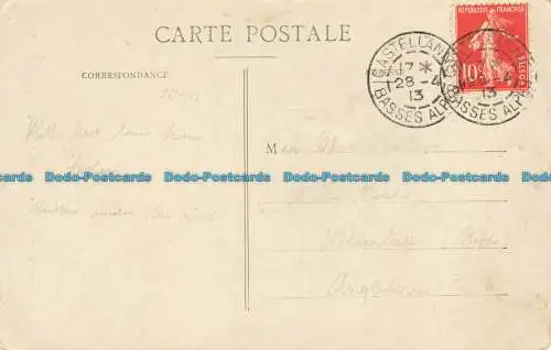 R626684 Castellane. B. A. Allgemeine Ansicht. 1913