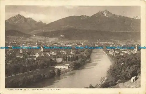 R629430 Innsbruck Gegen Suden. Photoglob. Nr. 963