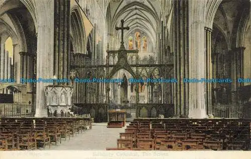 R629022 Kathedrale von Salisbury. Der Bildschirm. F.G.O. Stuart