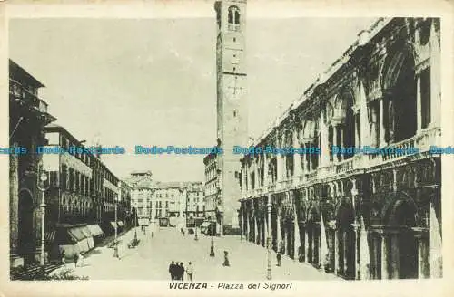 R629433 Vicenza. Piazza del Signori. Verlag La Cartolibraria