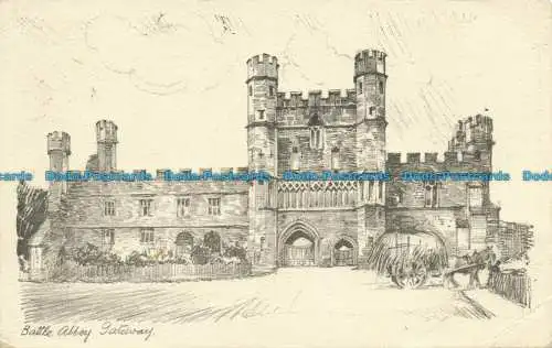 R629439 Battle Abbey. Gateway. S. und E. 1947