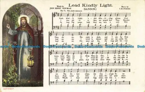 R629032 bleifreies Licht. Sandon. John Henry Newman. C.H. Purday