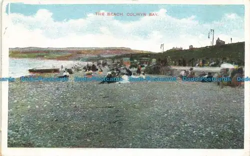 R628404 Colwyn Bay. Der Strand. G.D. und D.L