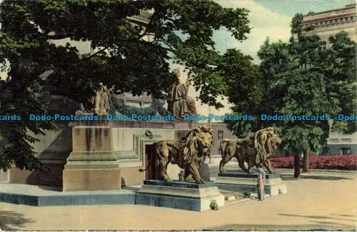 R627729 Brüssel. Kongresssäule. Grab des unbekannten Soldaten. J. C