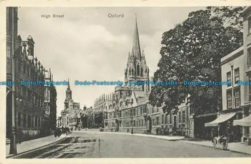 R628413 Oxford. High Street. Stewart und Woolf