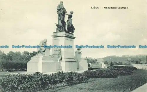 R627737 Lüttich. Denkmal Gramm. W. Paquay