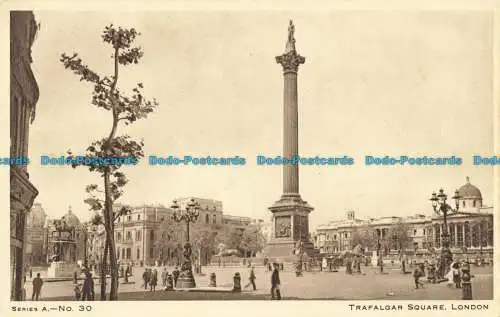 R629045 London. Trafalgar Square. Serie. A. Nein. 30. St. Paul Hospital Wettbewerbe