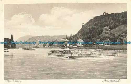 R627741 Rolandseck. Der Rhein. Wilh. Voll. G.M.B.H