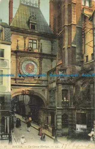 R626730 Rouen. Die große Uhr. LL. 18. 1905